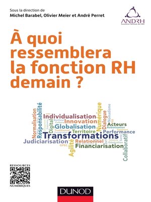 cover image of A quoi ressemblera la fonction RH demain